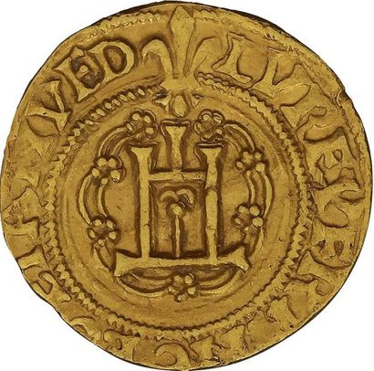 null LOUIS XII (1498-1514) 
Gênois d'or (1499-1507). D. 741. Rare. Presque superbe....