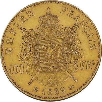 null COLLECTION de MONNAIES d'OR du SECOND EMPIRE (1852-1870)
100 francs or Napoléon...