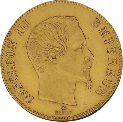 null COLLECTION de MONNAIES d'OR du SECOND EMPIRE (1852-1870)
100 francs or Napoléon...