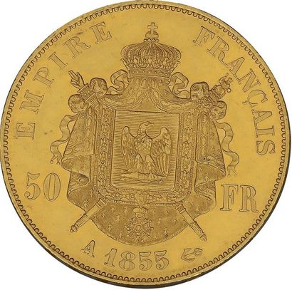 null COLLECTION de MONNAIES d'OR du SECOND EMPIRE (1852-1870) 
50 francs or Napoléon...