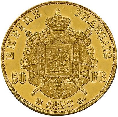 null COLLECTION de MONNAIES d'OR du SECOND EMPIRE (1852-1870)
50 francs or Napoléon...