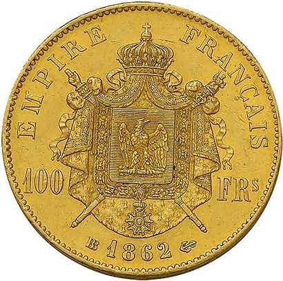 null COLLECTION de MONNAIES d'OR du SECOND EMPIRE (1852-1870)
100 francs or Napoléon...