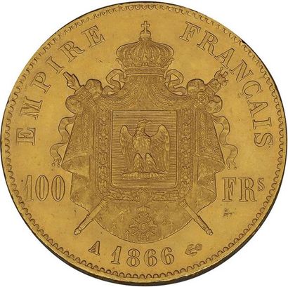 null COLLECTION de MONNAIES d'OR du SECOND EMPIRE (1852-1870)
100 francs or Napoléon...