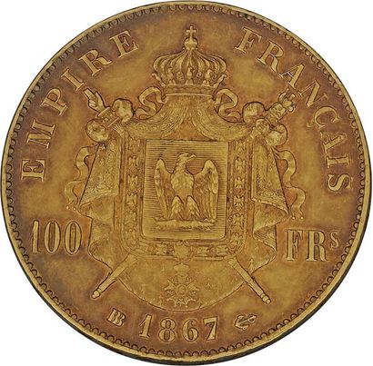 null COLLECTION de MONNAIES d'OR du SECOND EMPIRE (1852-1870)
100 francs or Napoléon...