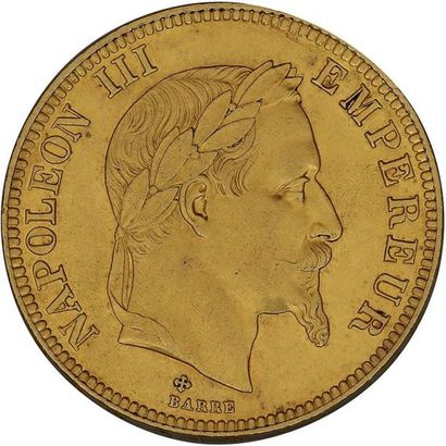 null COLLECTION de MONNAIES d'OR du SECOND EMPIRE (1852-1870)
100 francs or Napoléon...