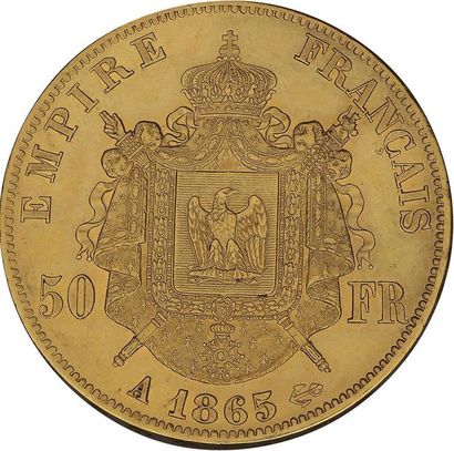 null COLLECTION de MONNAIES d'OR du SECOND EMPIRE (1852-1870)
50 francs or Napoléon...