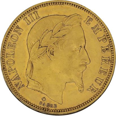 null COLLECTION de MONNAIES d'OR du SECOND EMPIRE (1852-1870)
50 francs or Napoléon...