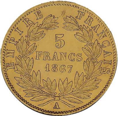 null COLLECTION de MONNAIES d'OR du SECOND EMPIRE (1852-1870)
10 francs or : 2 exemplaires....