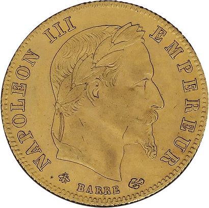 null COLLECTION de MONNAIES d'OR du SECOND EMPIRE (1852-1870)
10 francs or : 2 exemplaires....