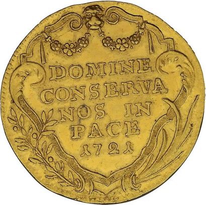 null SUISSE
Zurich 
Ducat d'or. 1721. 3,47 g. TTB à superbe. 