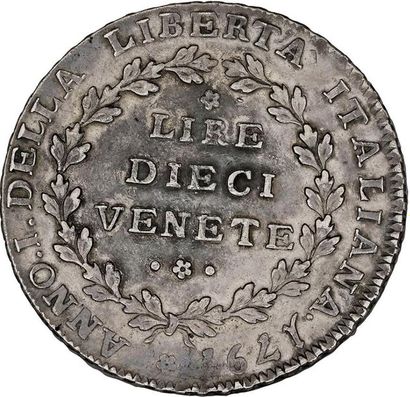 null MUNICIPALITÉ DÉMOCRATIQUE de VENISE (12 mai 1797 - 17 octobre 1797) 
10 lire,...