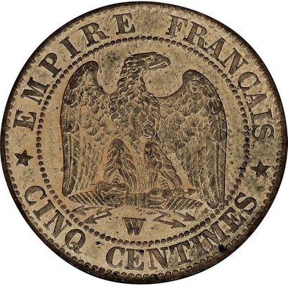 null MONNAIES FRANÇAISES en ARGENT
SECOND EMPIRE (1852-1870) 
10 centimes, tête nue....