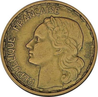 null MONNAIES FRANÇAISES en ARGENT
QUATRIÈME RÉPUBLIQUE (1947-1959) 
20 francs. Georges...