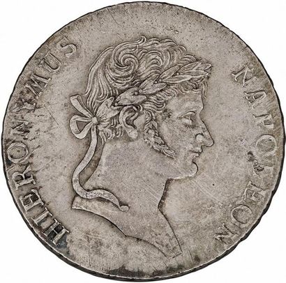 null MONNAIES NAPOLÉONIENNES en ARGENT
ROYAUME de WESTPHALIE : Jérôme Napoléon (1807-1813)...