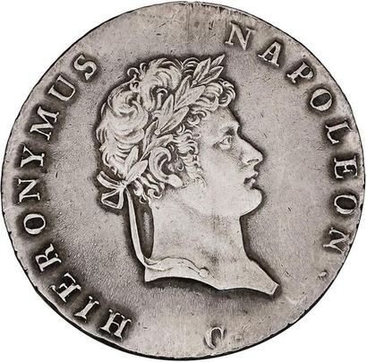 null MONNAIES NAPOLÉONIENNES en ARGENT
ROYAUME de WESTPHALIE : Jérôme Napoléon (1807-1813)...