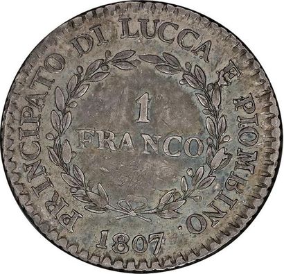 null PRINCIPAUTÉ de LUCQUES et PIOMBINO : Elisa Bonaparte et Félix Baciocchi (1805-1814)...