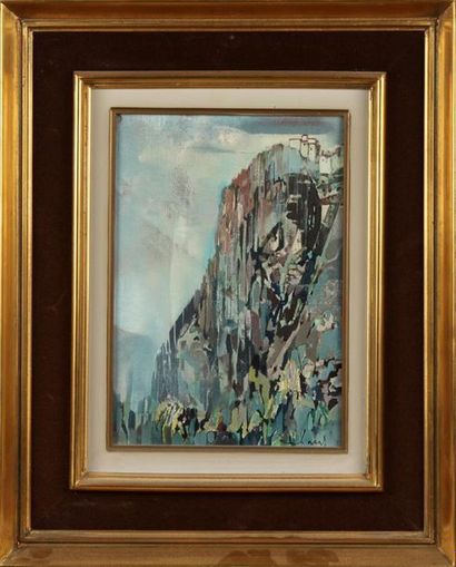 null JEAN THEOBALD JACUS (1924)
La falaise
Huile sur toile, signée en bas à droite
Haut....