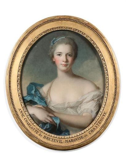 null ATTRIBUÉ À LOUIS RICHARD FRANÇOIS DUPONT (MONTFIQUET 1731 - ROUEN 1765)
Portrait...