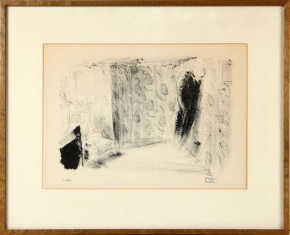 null D'APRÈS MARCEL VERTES (1895-1961)
Scènes d'intérieur animées
Trois lithographoes...