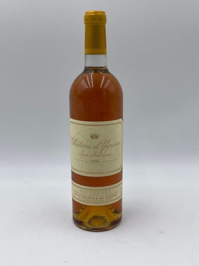 null 1 bouteille CH. D'YQUEM, 1° cru supérieur Sauternes 1996.