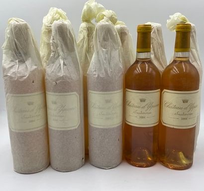 null 11 bouteilles CH. D'YQUEM, 1° cru supérieur Sauternes 2004