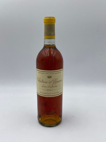 null 1 bouteille CH. D'YQUEM, 1° cru supérieur Sauternes 1967