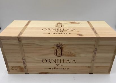 null 1 double-magnum BOLGHERI "L'Essenza", Ornellaia 2014 (caisse bois cerclée)