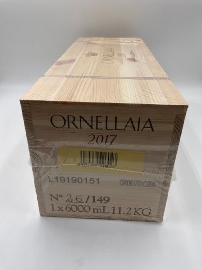 null 1 impériale BOLGHERI "Solare", Ornellaia 2017 ROUGE (caisse bois cerclée)