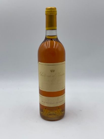 null 1 bouteille CH. D'YQUEM, 1° cru supérieur Sauternes 1982