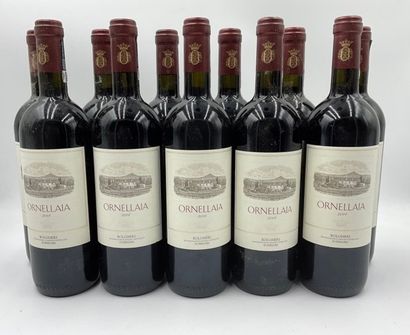 11 bouteilles BOLGHERI Ornellaia 2014