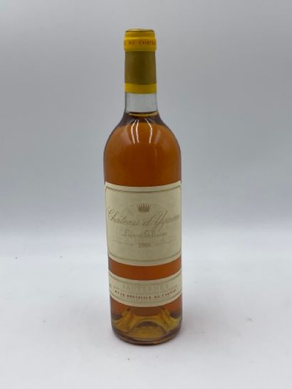 null 1 bouteille CH. D'YQUEM, 1° cru supérieur Sauternes 1984