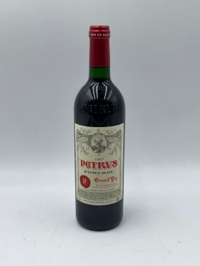 null 1 bouteille PETRUS, Pomerol 1997 (étiquette très légèrement abîmée)