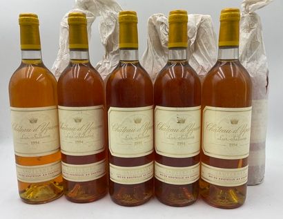 null 10 bouteilles CH. D'YQUEM, 1° cru supérieur Sauternes 1994