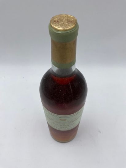 null 1 bouteille CH. D'YQUEM, 1° cru supérieur Sauternes 1949