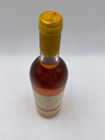 null 1 bouteille CH. D'YQUEM, 1° cru supérieur Sauternes 1995.