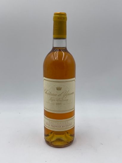 null 1 bottle CH. D'YQUEM, 1° cru supérieur Sauternes 1995.