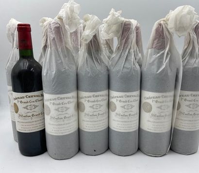 null 12 bouteilles CH. CHEVAL-BLANC, 1° Grand Cru St-Émilion 1999 ROUGE