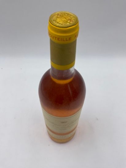 null 1 bouteille CH. D'YQUEM, 1° cru supérieur Sauternes 1986.