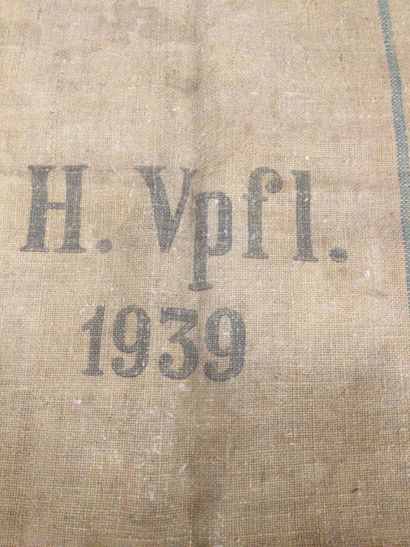 null BAG IN JUTE marked H.VPFL 1939