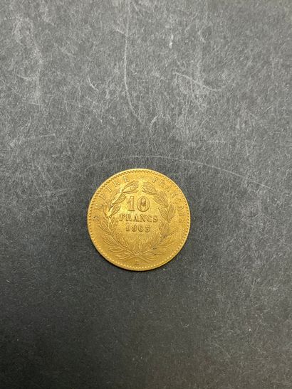 Monnaie de 10 Francs or Napoléon III
