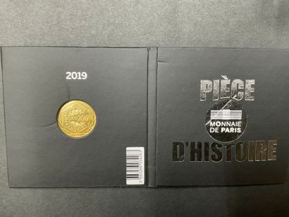 null Monnaie de Paris, Monnaie de 200€ en or 999/°°, Série "Pièce d'histoire", année...