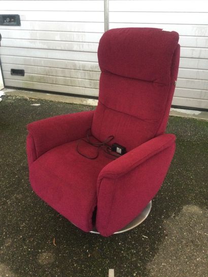 null FAUTEUIL électrique de marque "Hukla" de couleur rose