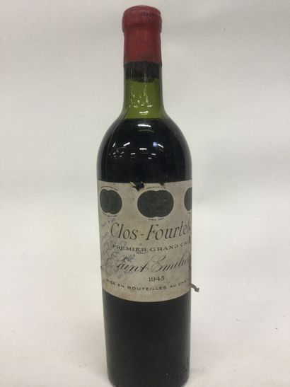 1 Bottle Château Clos Fourtet, 1945. Dedicated...