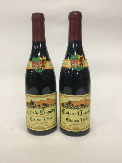 2 Bottles château THIVIN 