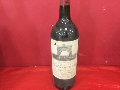 null 1 Magnum Grand vin de Léoville du marquis de las cases saint julien medoc 1970...