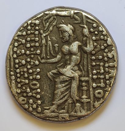null Monnaie Grecque - Royaume SÉLEUCIDE - PHILIPPE PHILADELPHE (92-83 av. J.C) -Tétradrachme...