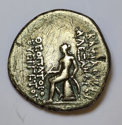 null Monnaie Grecque - Royaume SÉLEUCIDE - ALEXANDRE Ier BALAS (150-145 av. J.C)...
