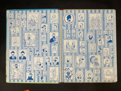 null Les aventures de Tintin. Tintin au Congo, éditions Casterman de 1960. Usure...