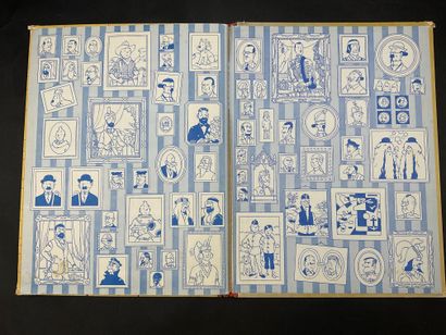 null Les aventures de Tintin. L’affaire tournesols, édition 1960, dos rouge arrondi....