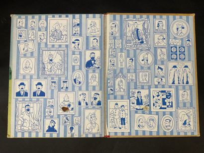 null Les aventures de Tintin. Tintin en Amérique, éditions Casterman de 1960, état...